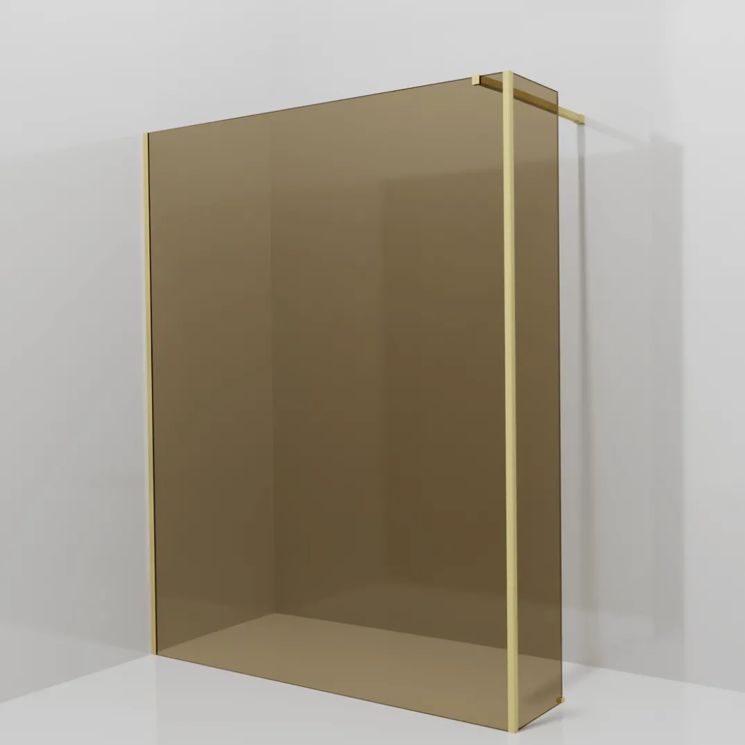 Balmani Modular inloopdouche met vaste zijwand