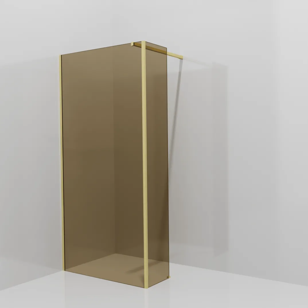 Balmani Modular inloopdouche met vaste zijwand