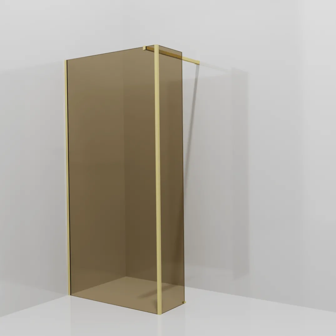 Balmani Modular inloopdouche met vaste zijwand