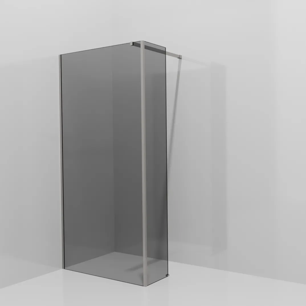Balmani Modular inloopdouche met vaste zijwand