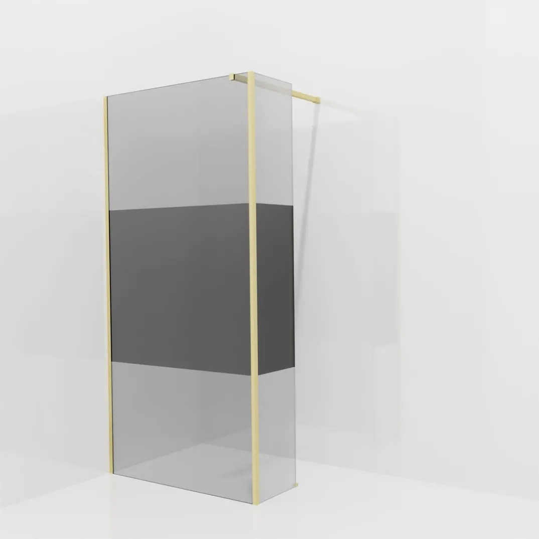 Balmani Modular inloopdouche met vaste zijwand