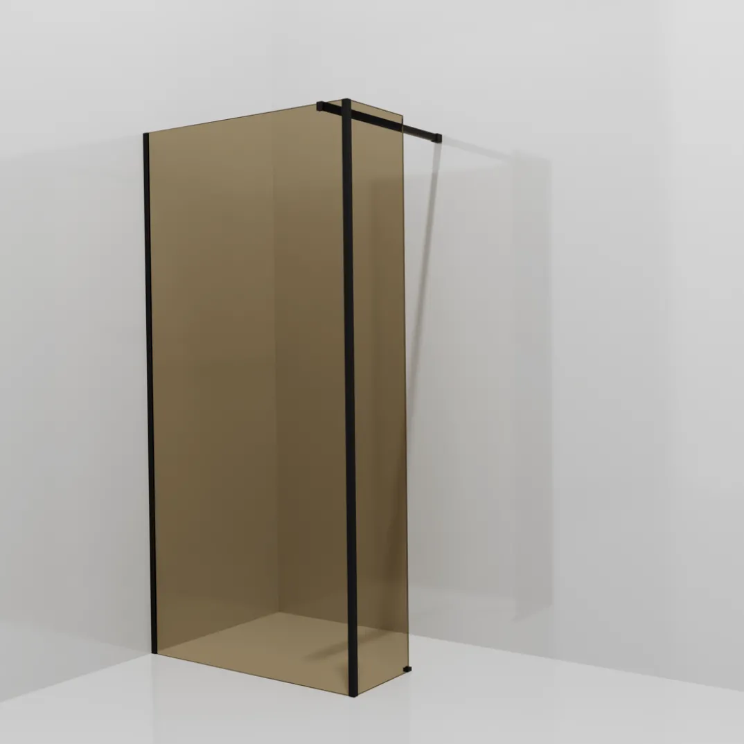 Balmani Modular inloopdouche met vaste zijwand