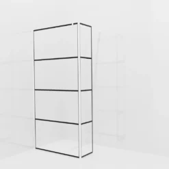 Balmani Modular inloopdouche met vaste zijwand
