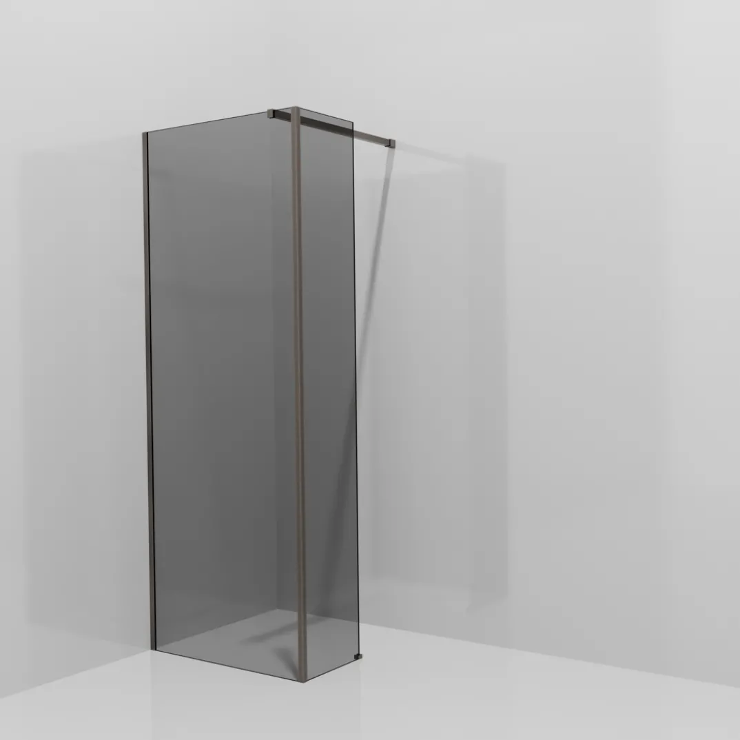 Balmani Modular inloopdouche met vaste zijwand