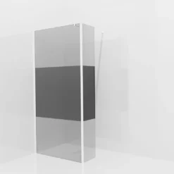 Balmani Modular inloopdouche met vaste zijwand