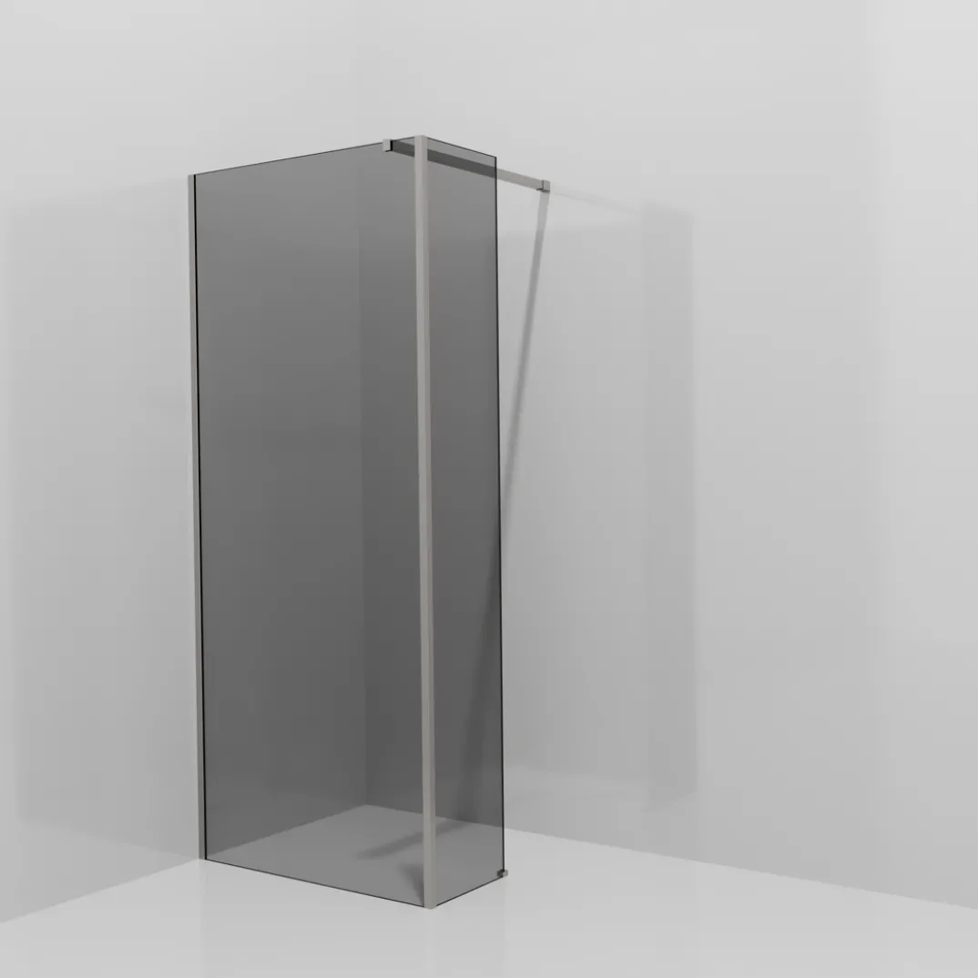 Balmani Modular inloopdouche met vaste zijwand