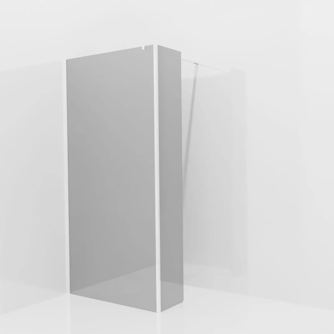 Balmani Modular inloopdouche met vaste zijwand