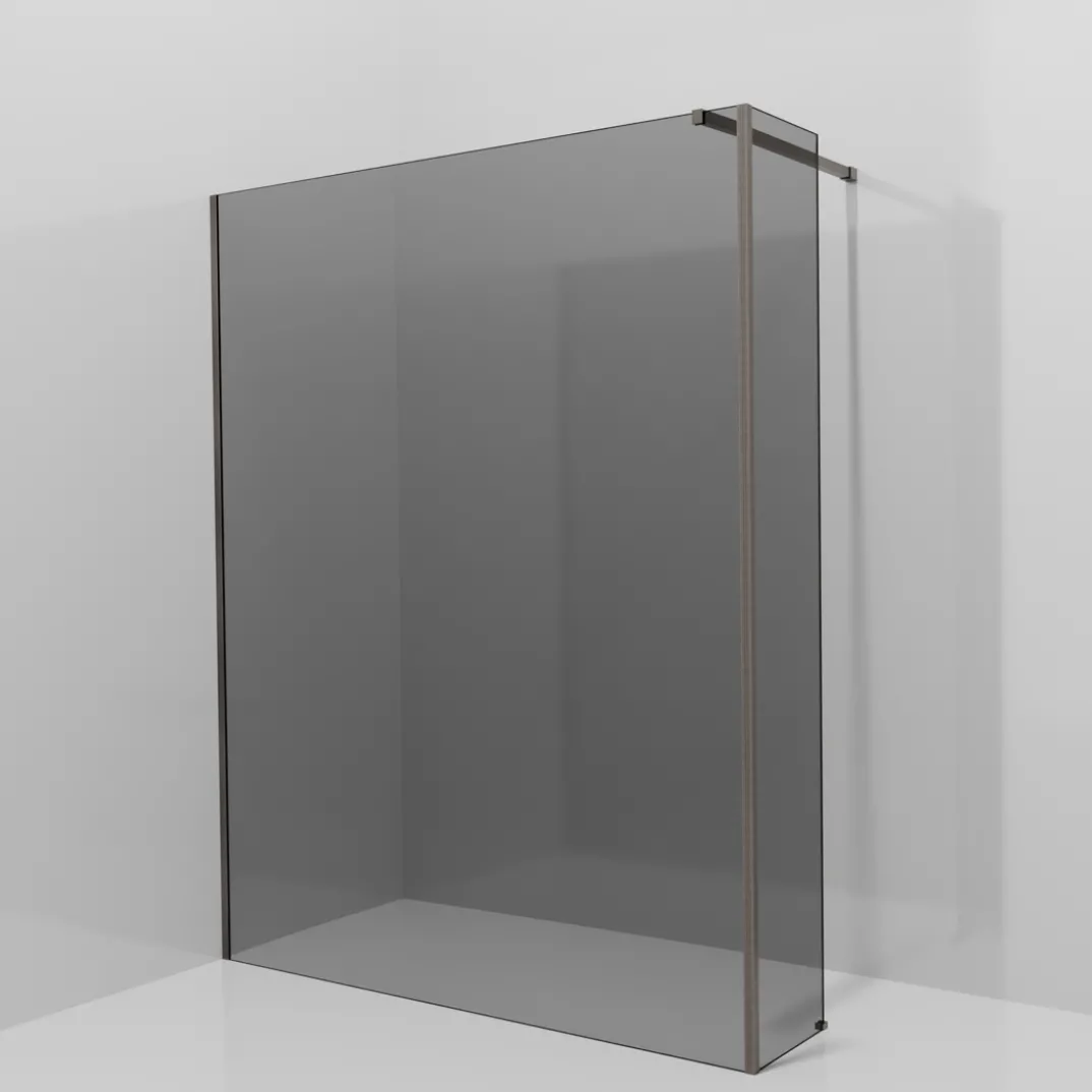 Balmani Modular inloopdouche met vaste zijwand