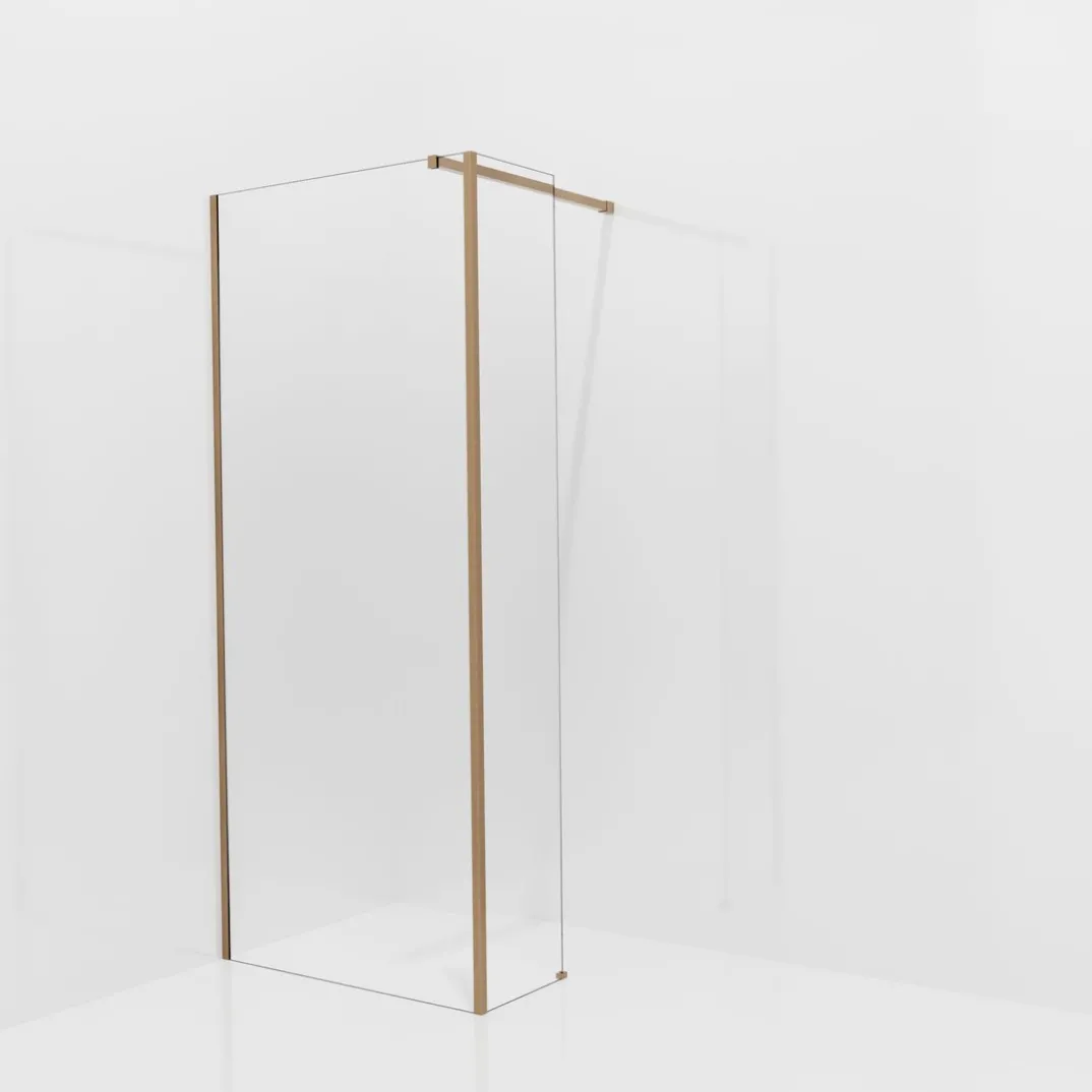 Balmani Modular inloopdouche met vaste zijwand