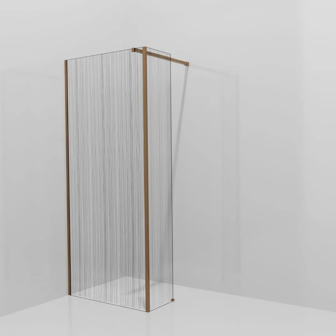 Balmani Modular inloopdouche met vaste zijwand