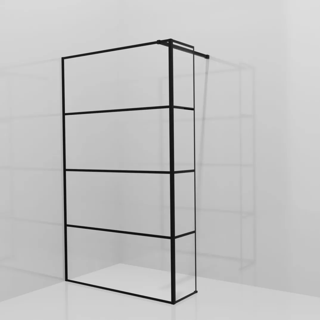 Balmani Modular inloopdouche met vaste zijwand