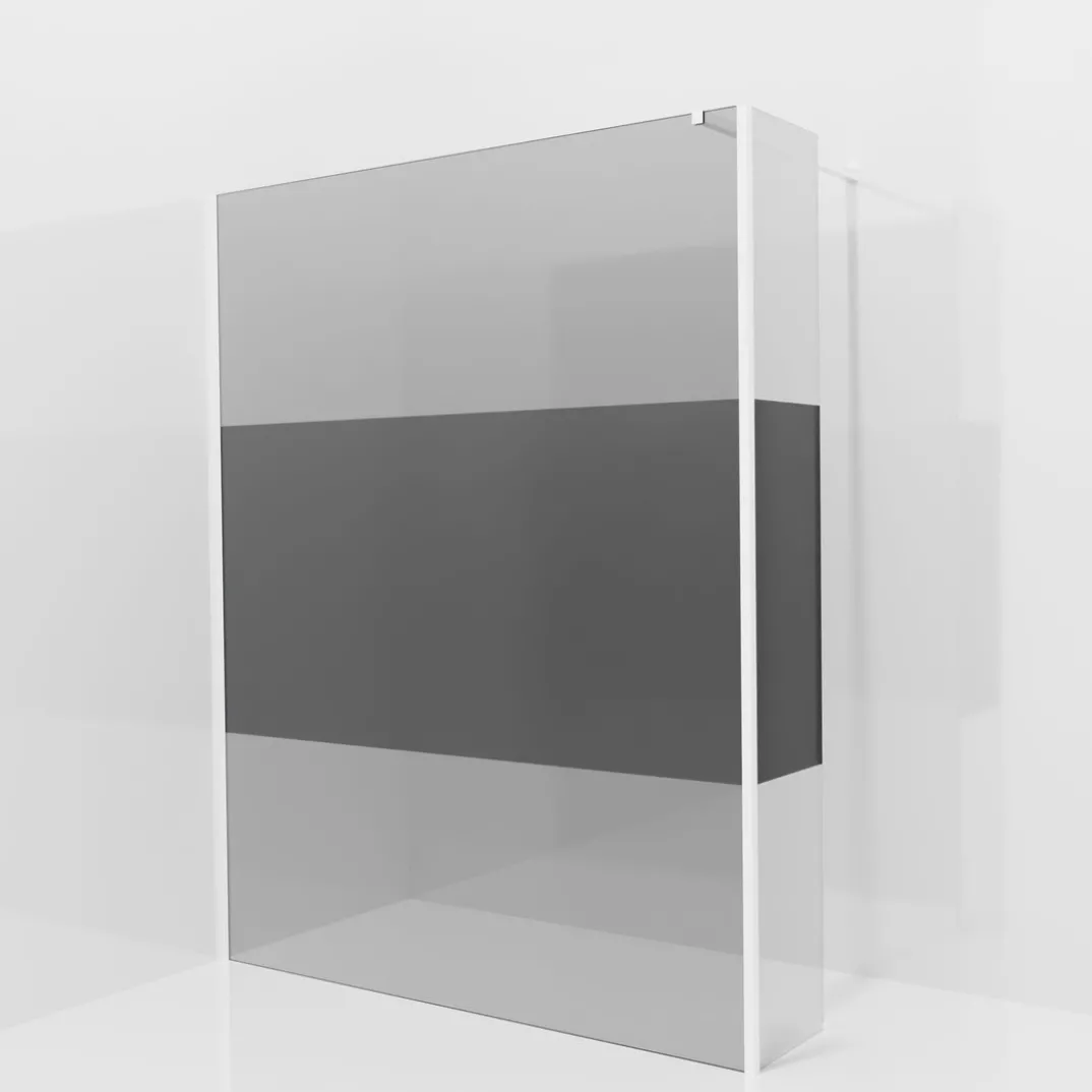 Balmani Modular inloopdouche met vaste zijwand