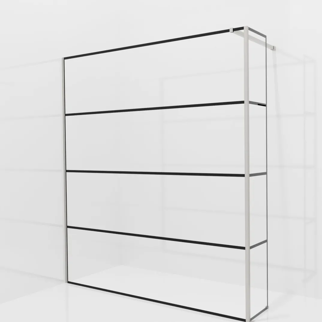 Balmani Modular inloopdouche met vaste zijwand