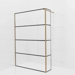 Balmani Modular inloopdouche met vaste zijwand