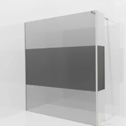 Balmani Modular inloopdouche met vaste zijwand