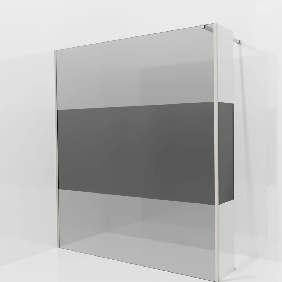 Balmani Modular inloopdouche met vaste zijwand