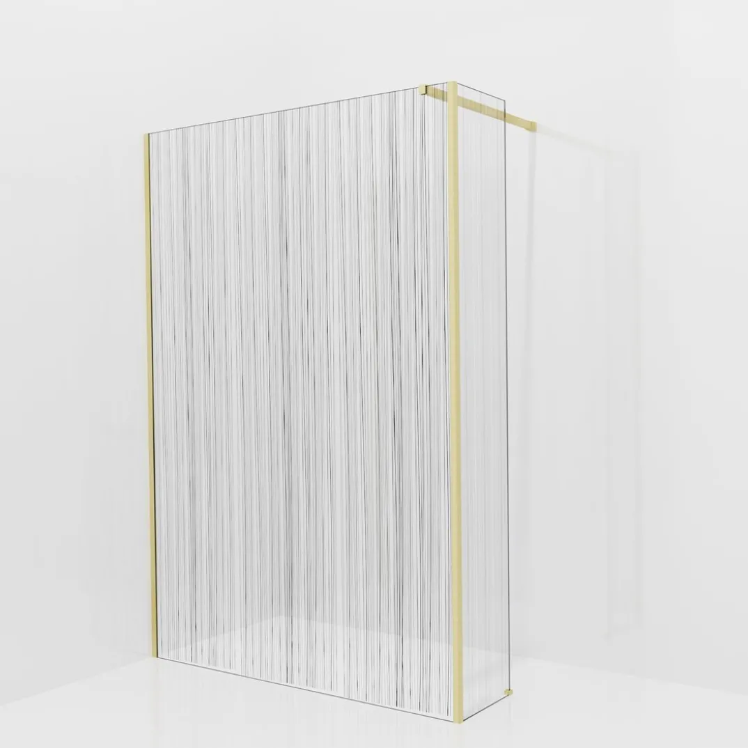 Balmani Modular inloopdouche met vaste zijwand