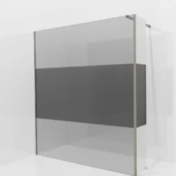 Balmani Modular inloopdouche met vaste zijwand