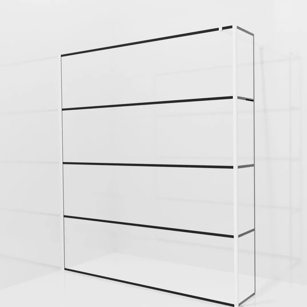 Balmani Modular inloopdouche met vaste zijwand