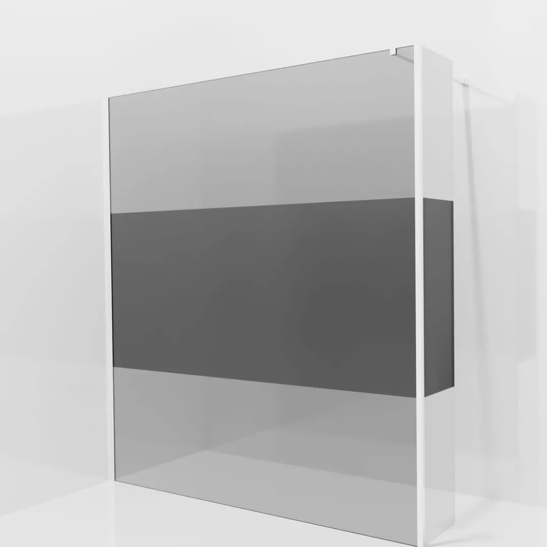 Balmani Modular inloopdouche met vaste zijwand