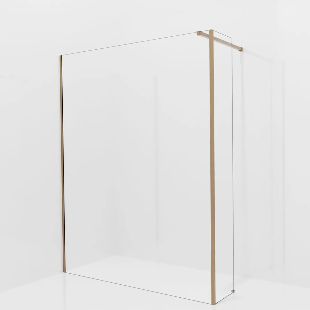 Balmani Modular inloopdouche met vaste zijwand