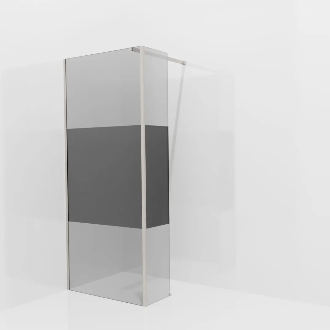 Balmani Modular inloopdouche met vaste zijwand