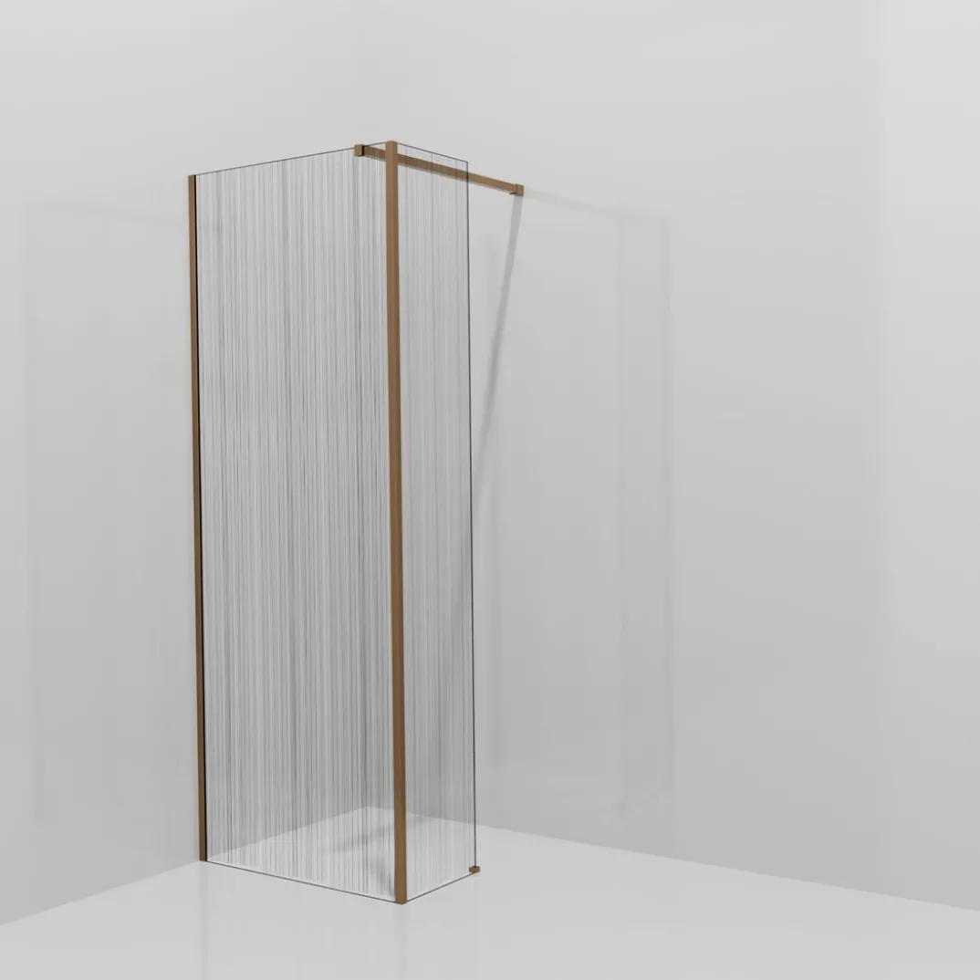Balmani Modular inloopdouche met vaste zijwand