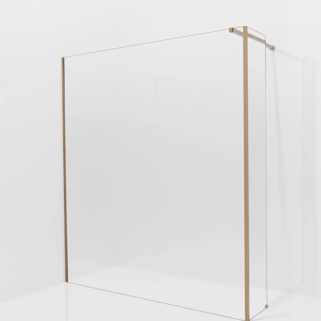 Balmani Modular inloopdouche met vaste zijwand