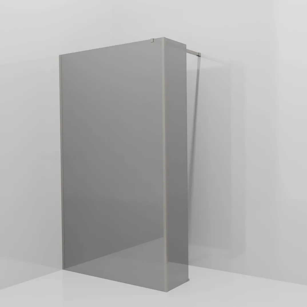 Balmani Modular inloopdouche met vaste zijwand
