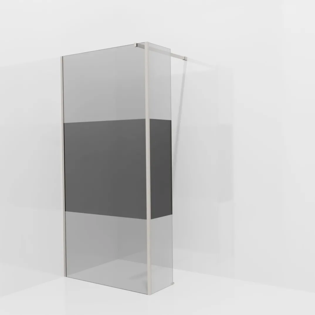 Balmani Modular inloopdouche met vaste zijwand