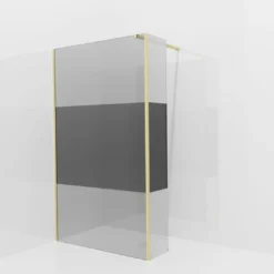 Balmani Modular inloopdouche met vaste zijwand