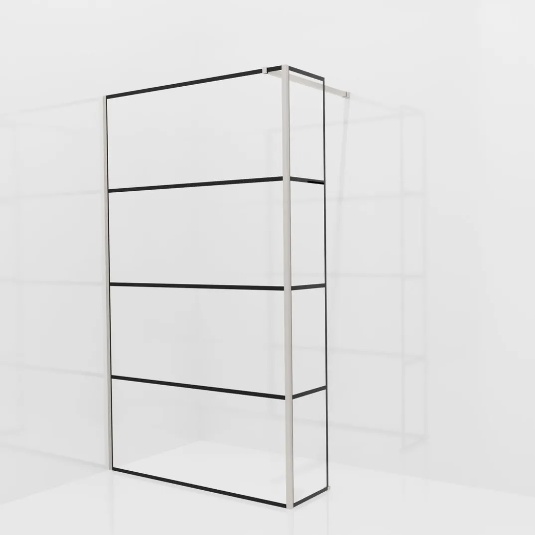 Balmani Modular inloopdouche met vaste zijwand