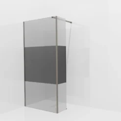 Balmani Modular inloopdouche met vaste zijwand