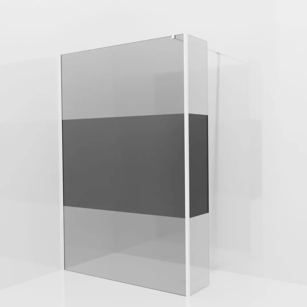 Balmani Modular inloopdouche met vaste zijwand
