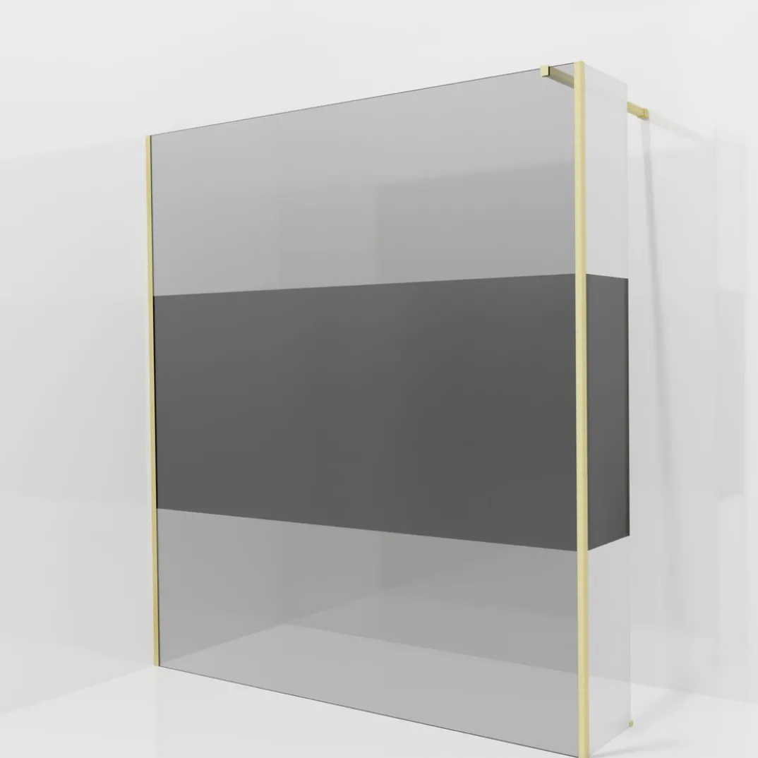 Balmani Modular inloopdouche met vaste zijwand