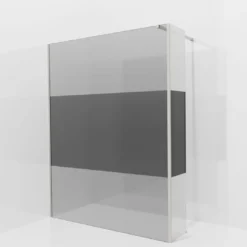 Balmani Modular inloopdouche met vaste zijwand