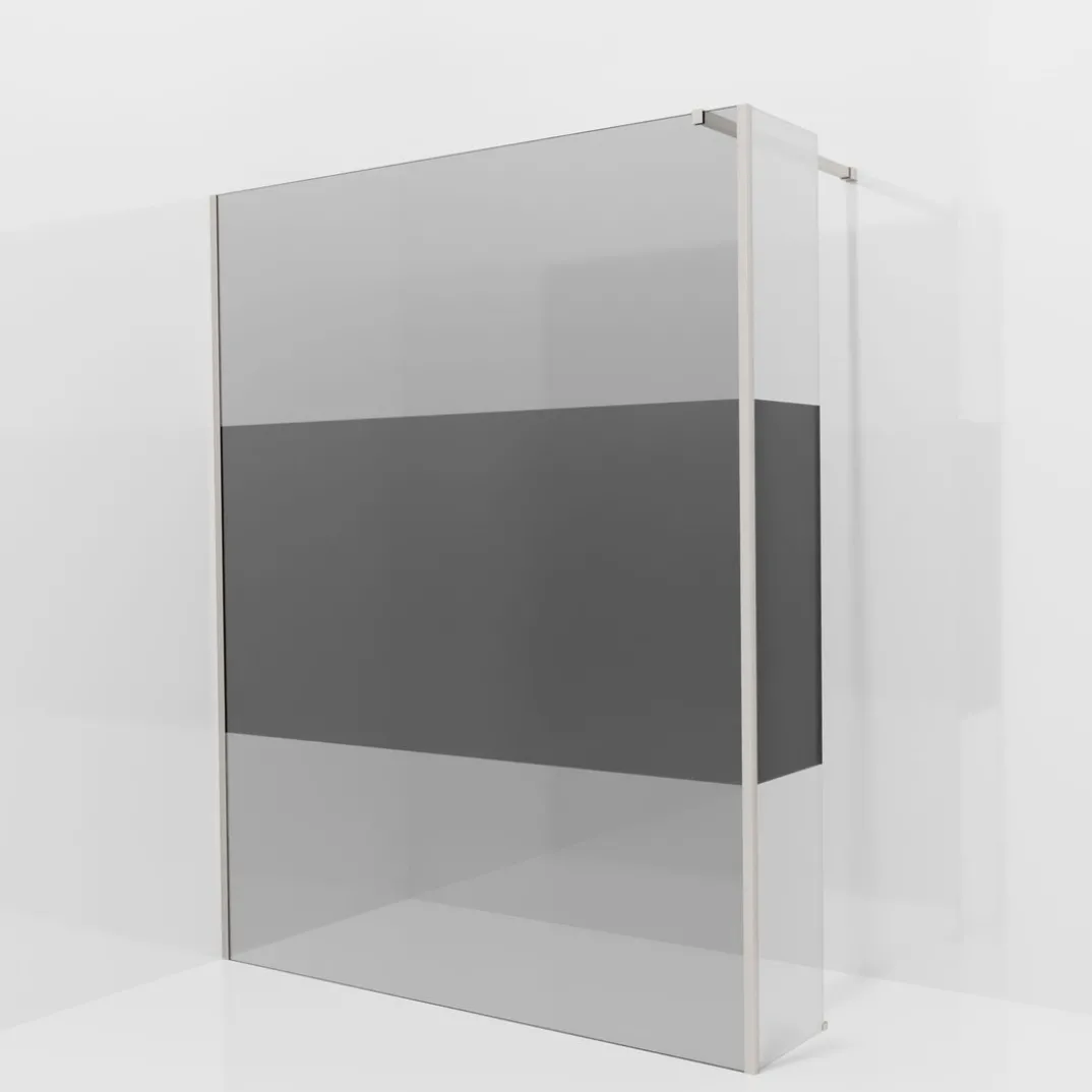 Balmani Modular inloopdouche met vaste zijwand