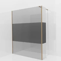 Balmani Modular inloopdouche met vaste zijwand
