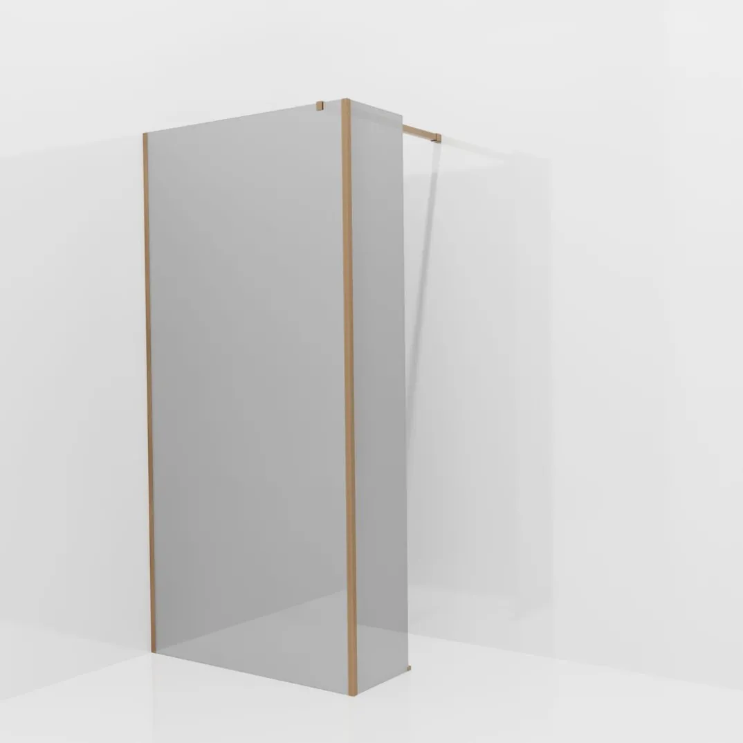 Balmani Modular inloopdouche met vaste zijwand