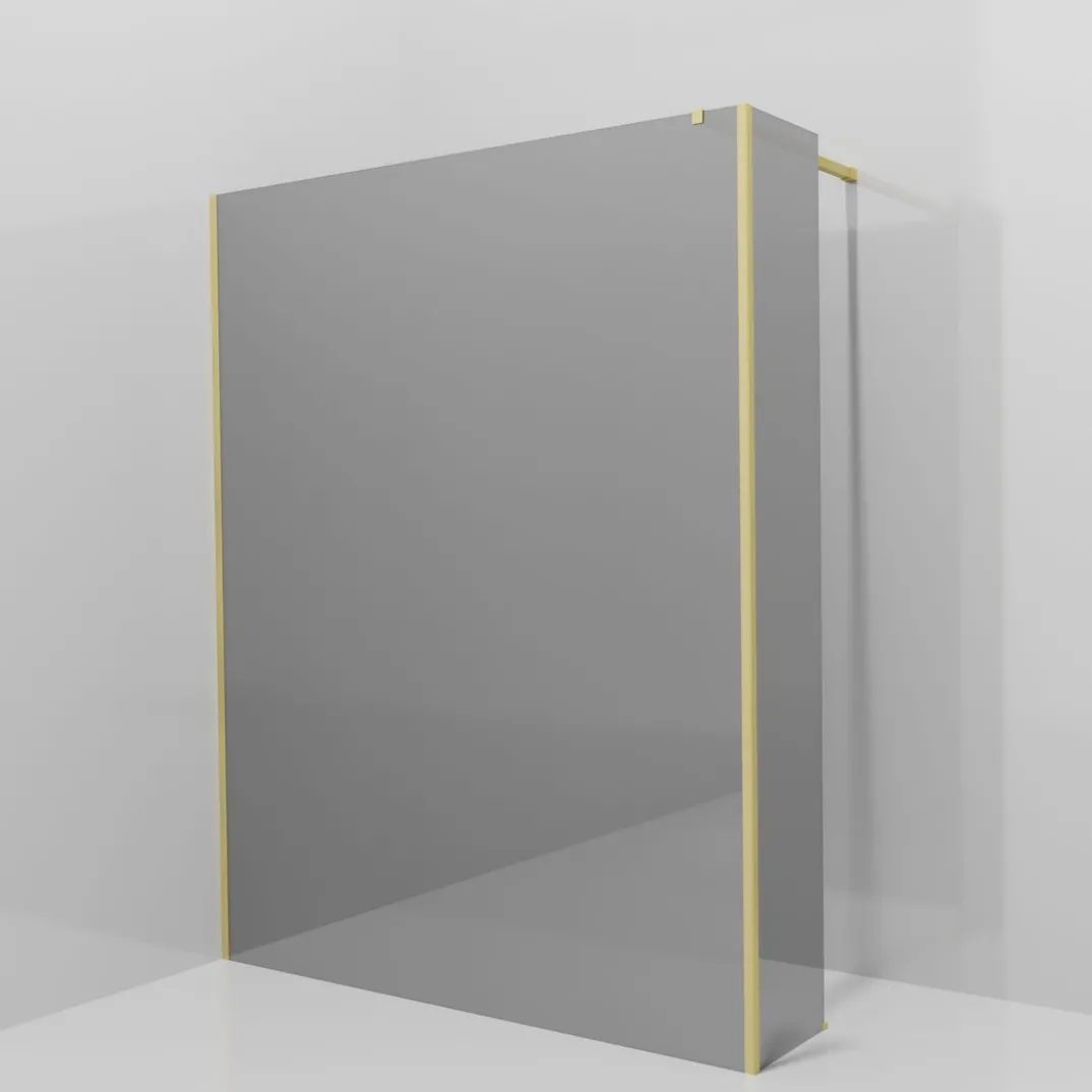 Balmani Modular inloopdouche met vaste zijwand