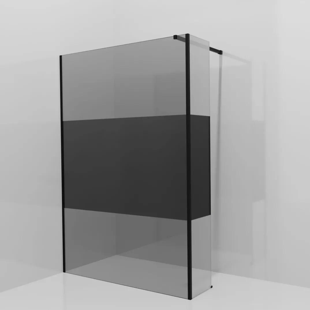 Balmani Modular inloopdouche met vaste zijwand