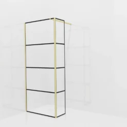 Balmani Modular inloopdouche met vaste zijwand