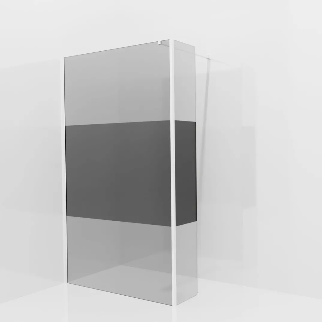 Balmani Modular inloopdouche met vaste zijwand