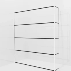 Balmani Modular inloopdouche met vaste zijwand