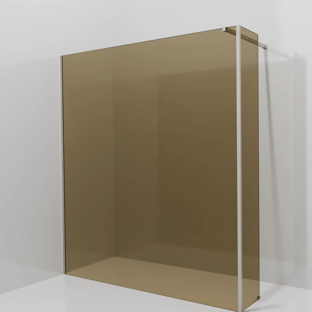 Balmani Modular inloopdouche met vaste zijwand