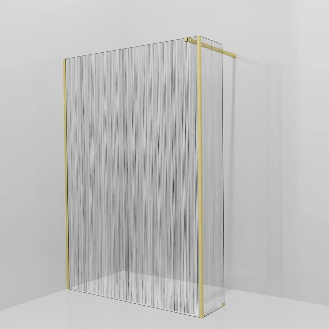 Balmani Modular inloopdouche met vaste zijwand