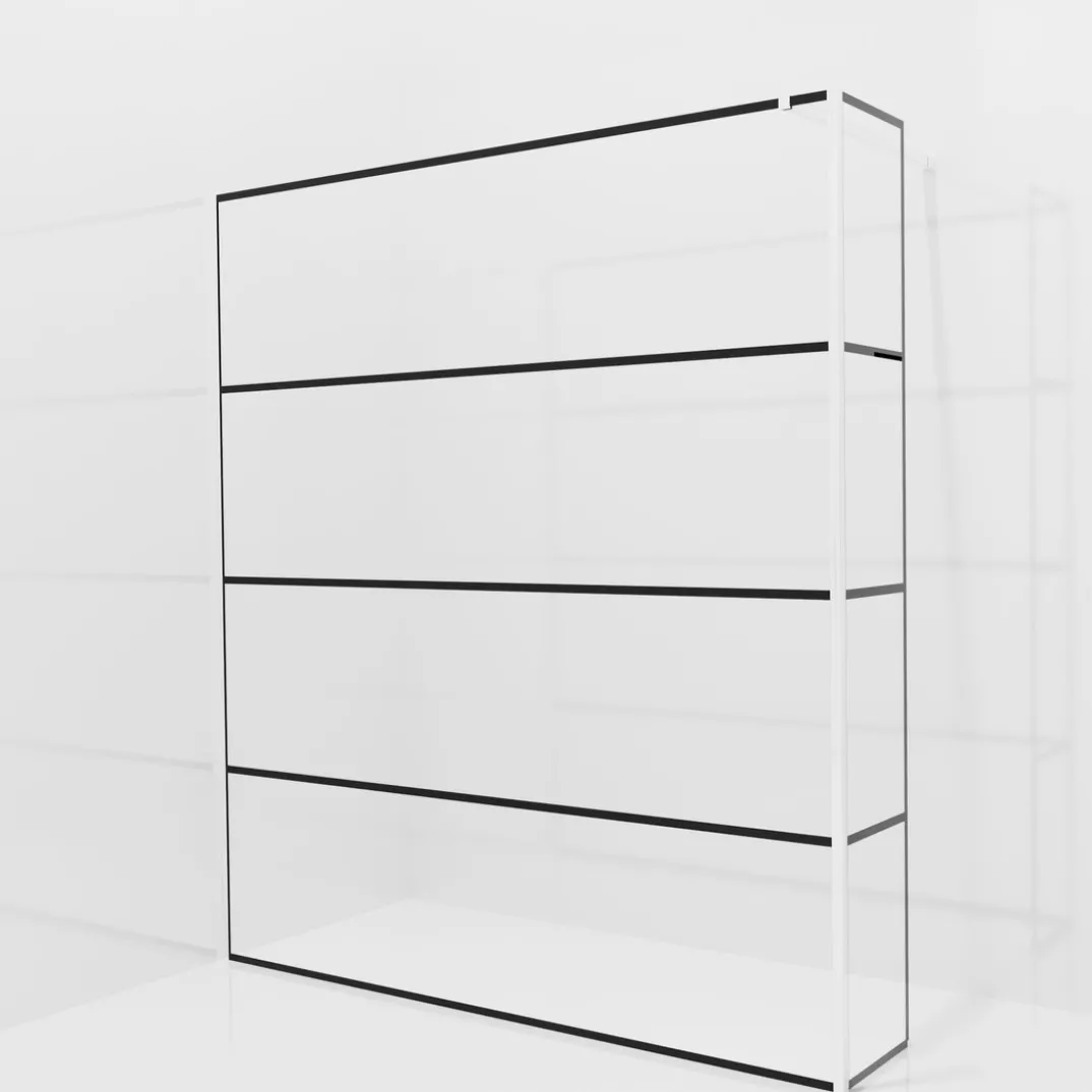 Balmani Modular inloopdouche met vaste zijwand
