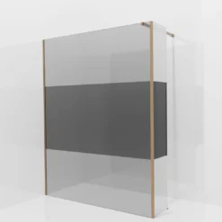 Balmani Modular inloopdouche met vaste zijwand