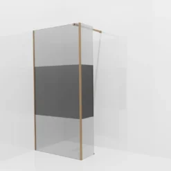 Balmani Modular inloopdouche met vaste zijwand