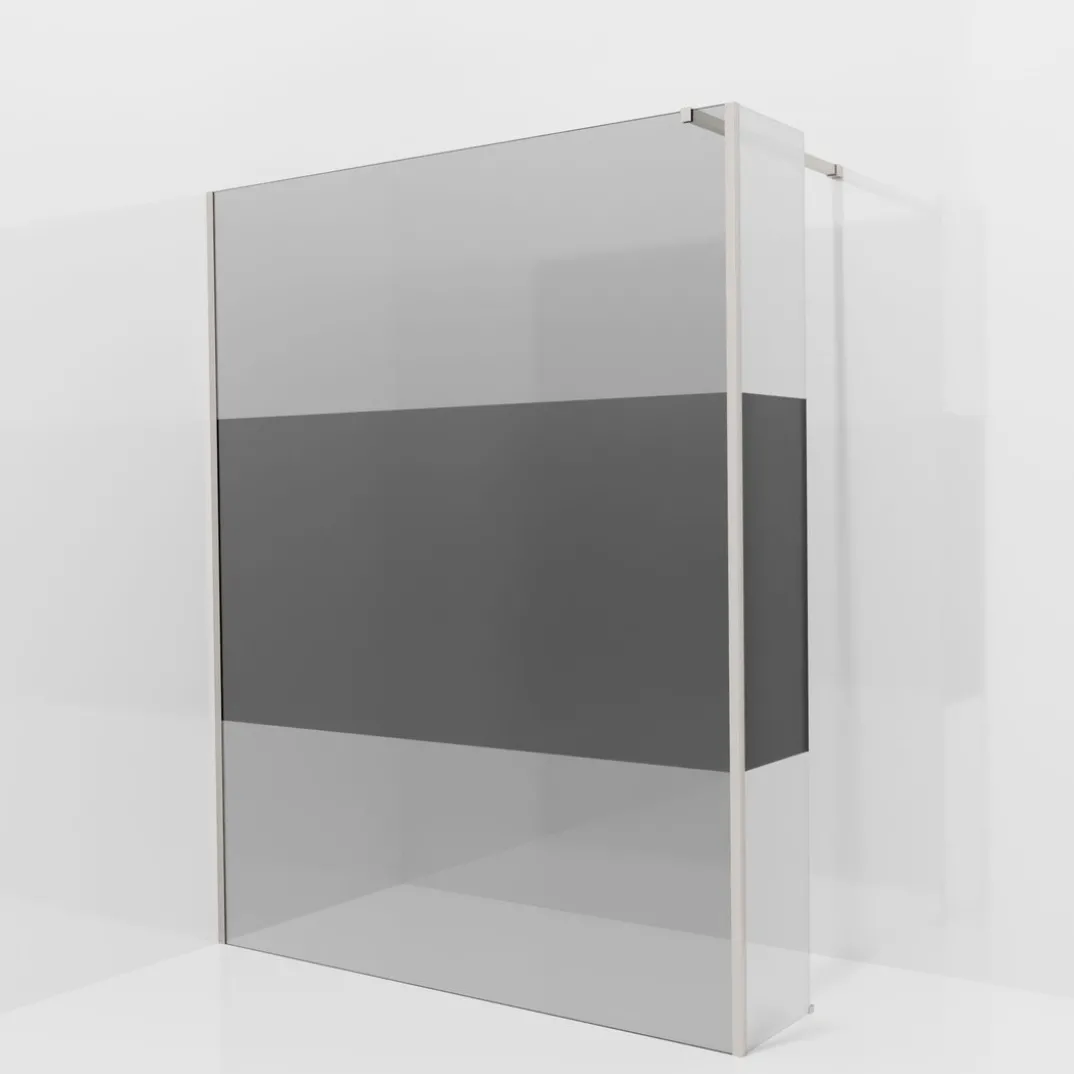 Balmani Modular inloopdouche met vaste zijwand